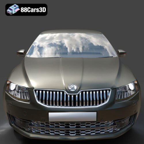 Skoda Octavia A7 2017 3D Model