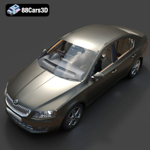 Skoda Octavia A7 2017 3D Model