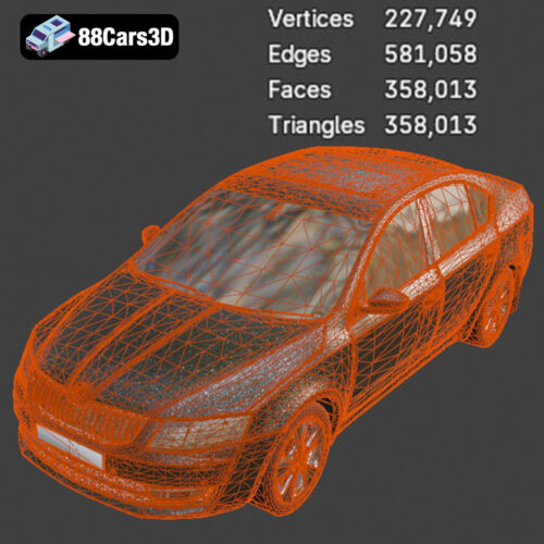 Skoda Octavia A7 2017 3D Model