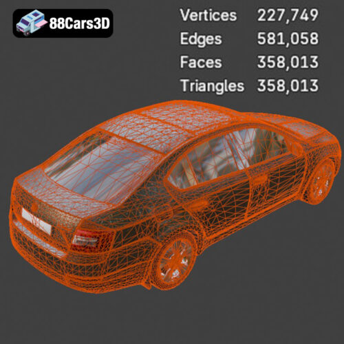 Skoda Octavia A7 2017 3D Model