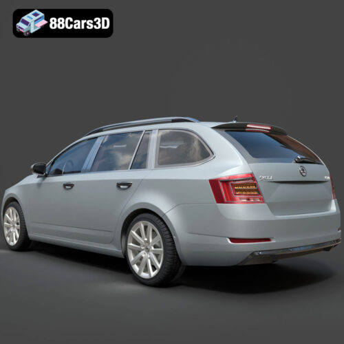 Skoda Octavia Combi 3D Model