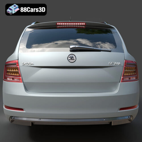 Skoda Octavia Combi 3D Model