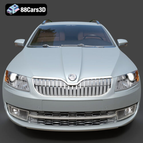 Skoda Octavia Combi 3D Model