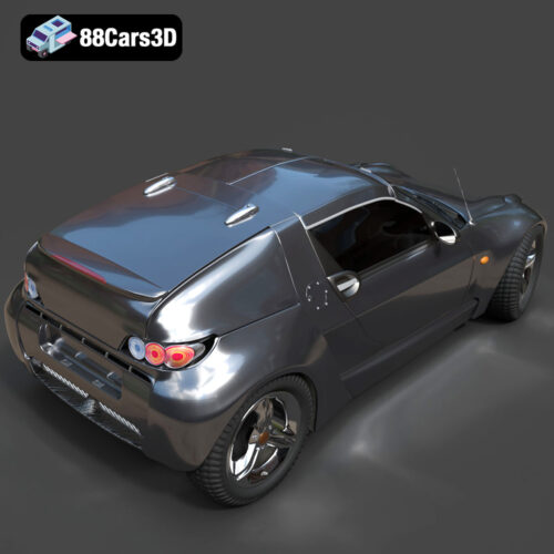 Smart Roadster 2003 3D Model