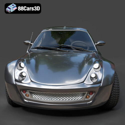 Smart Roadster 2003 3D Model