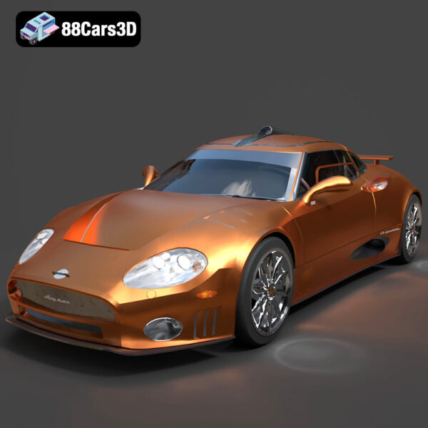 Spyker C8-007 2004 3D Model