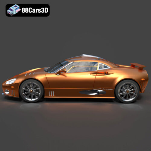 Spyker C8-007 2004 3D Model