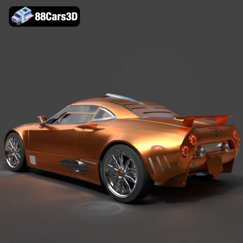 Spyker C8-007 2004 3D Model