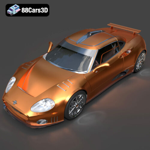 Spyker C8-007 2004 3D Model