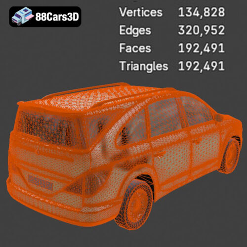 SsangYong Rodius 2007 3D Model - Gallery Image 6 SsangYong Rodius 2007 3D Model