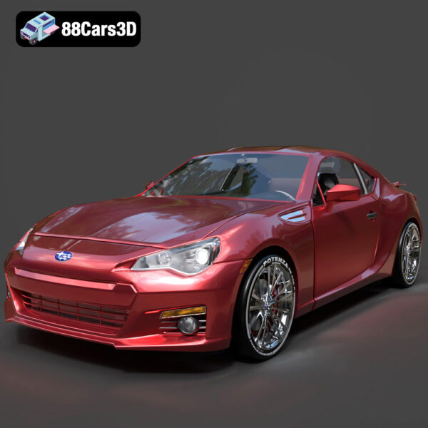 Subaru BRZ 2025 3D Model