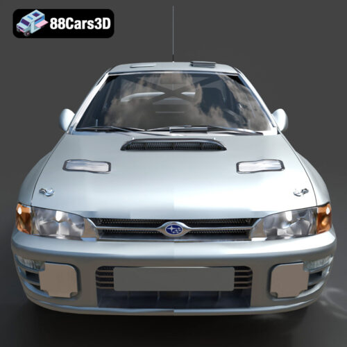 Subaru Impreza 1992 3D Model