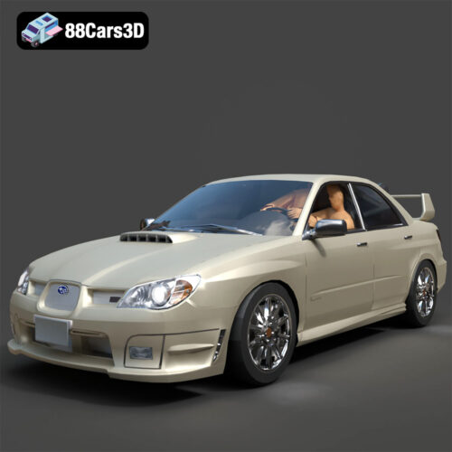 Subaru Impreza 2005 3D Model