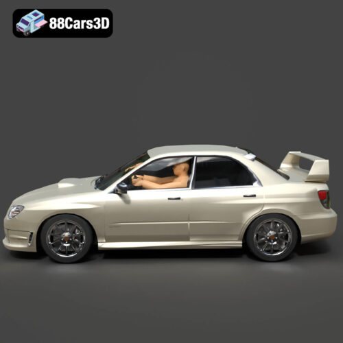 Subaru Impreza 2005 3D Model