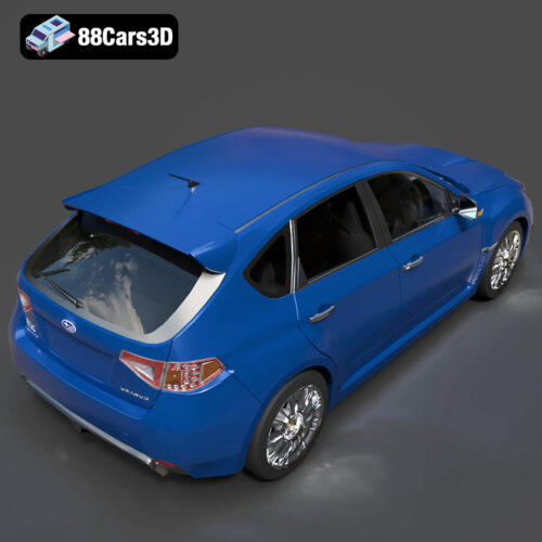 Subaru Impreza WRX STi-002 3D Model