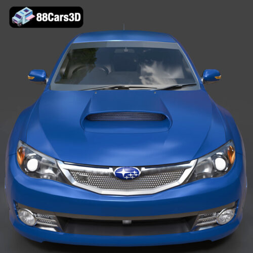 Subaru Impreza WRX STi-002 3D Model