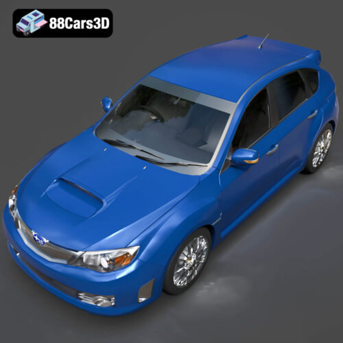 Subaru Impreza WRX STi-002 3D Model