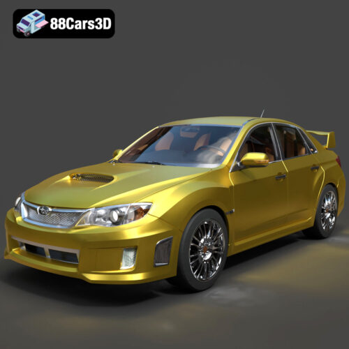 Subaru Impreza WRX STi Sedan 3D Model