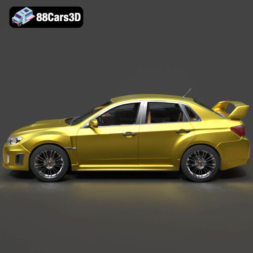 Subaru Impreza WRX STi Sedan 3D Model