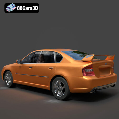 Subaru Legacy 2003 3D Model