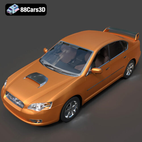 Subaru Legacy 2003 3D Model