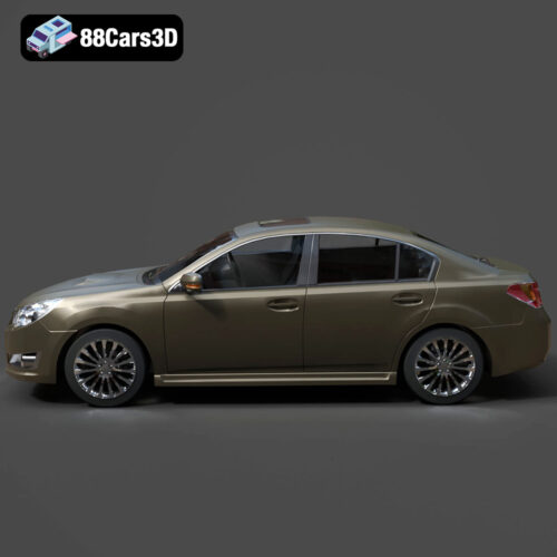 Subaru Legacy 2009 3D Model