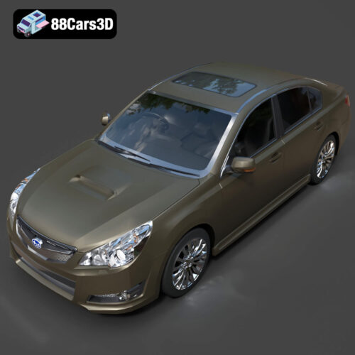 Subaru Legacy 2009 3D Model