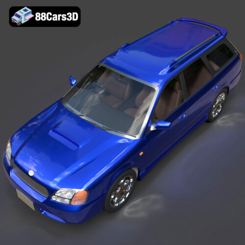 Subaru Legacy Touring Wagon 3D Model - Gallery Image 5 Subaru Legacy Touring Wagon 3D Model