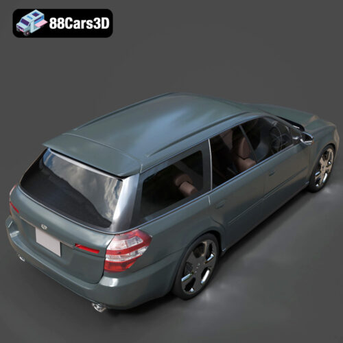 Subaru Outback 2024 3D Model