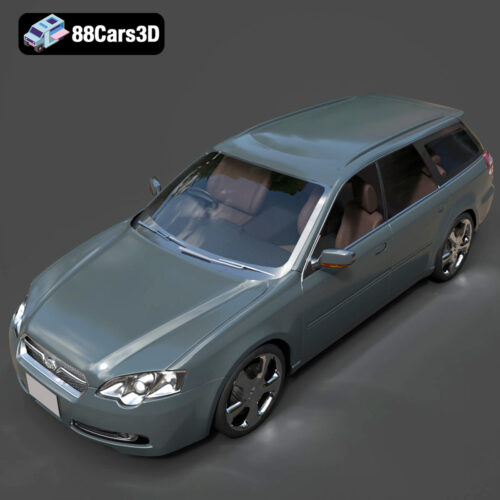 Subaru Outback 2024 3D Model