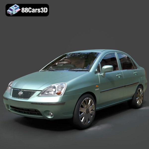 Suzuki Liana Sedan 2004 3D Model