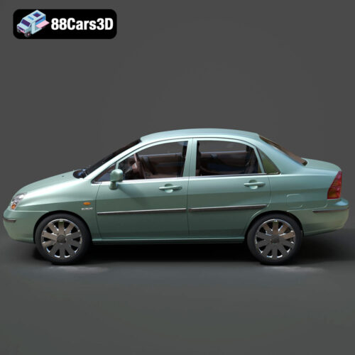 Suzuki Liana Sedan 2004 3D Model