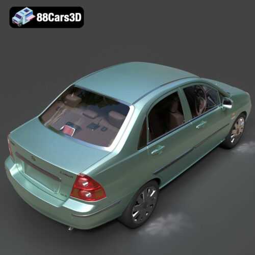 Suzuki Liana Sedan 2004 3D Model