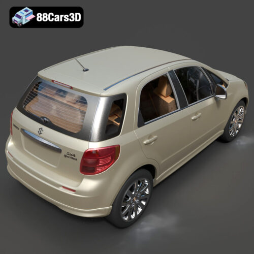 Suzuki SX4-002 3D Model