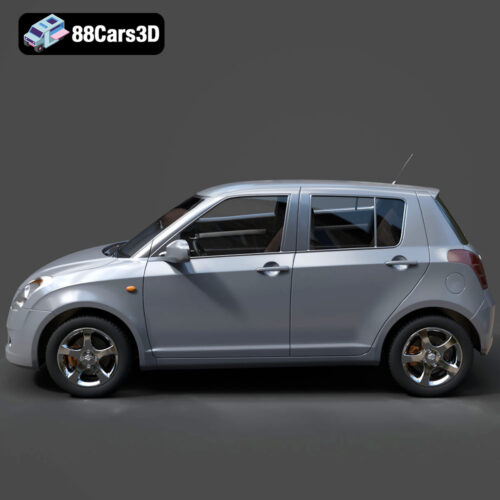 Suzuki Swift 2024 3D Model