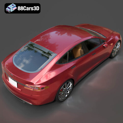 Tesla Model S 2024 3D Model