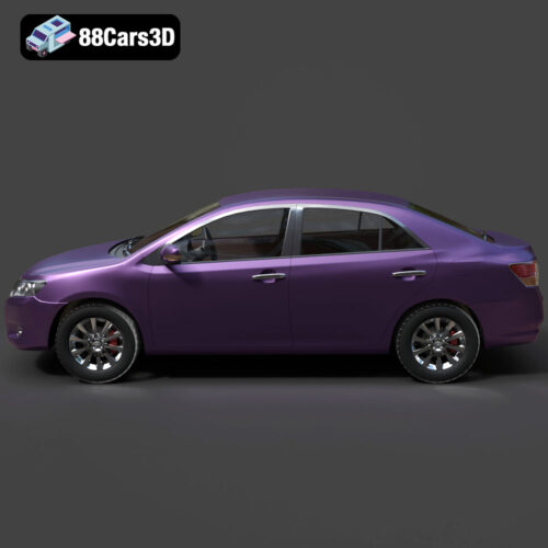 Toyota Allion 2008 3D Model