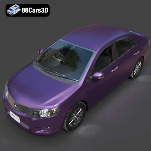 Toyota Allion 2008 3D Model