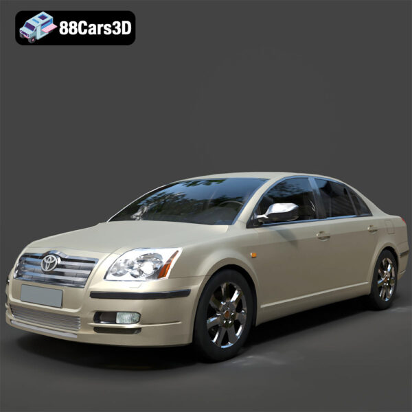 Toyota Avensis 2005 3D Model - Main Image Toyota Avensis 2005 3D Model