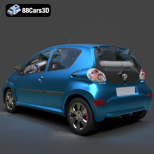 Toyota Aygo 2013 3D Model
