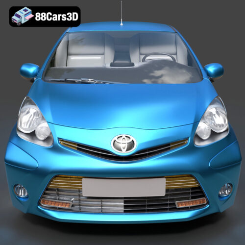 Toyota Aygo 2013 3D Model