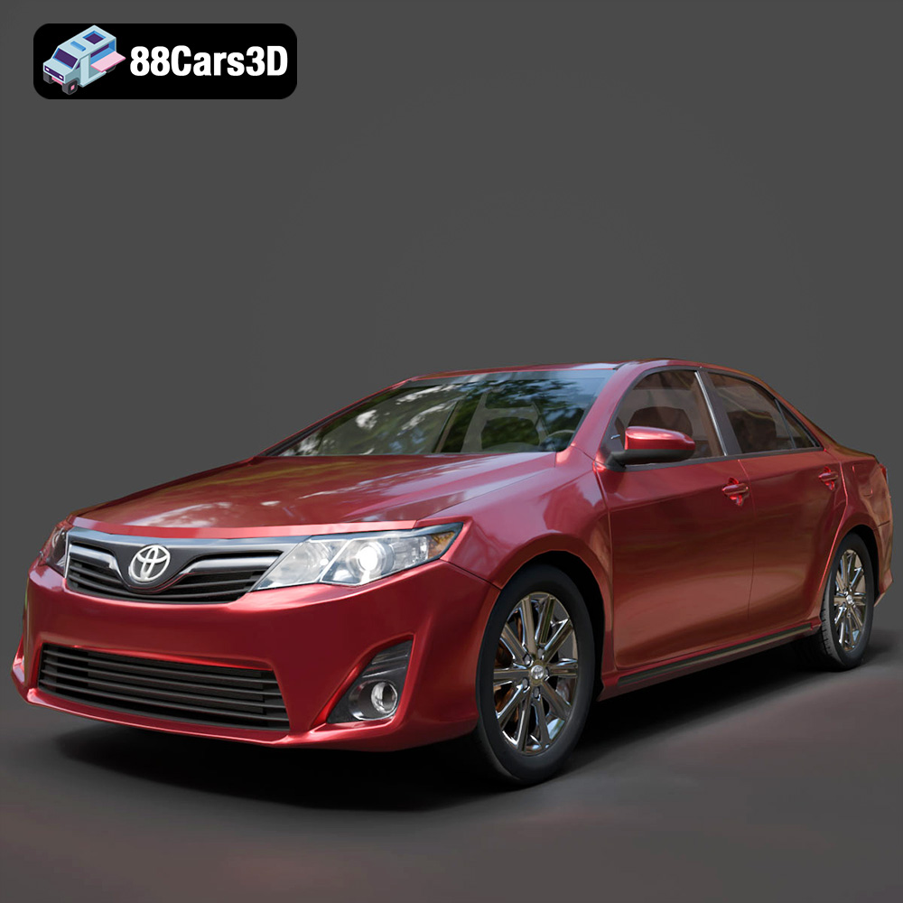 Toyota Camry US 2012 3D Model