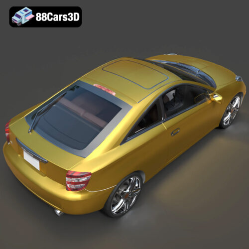 Toyota Celica 2004 3D Model