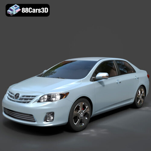 Toyota Corolla 2020 3D Model