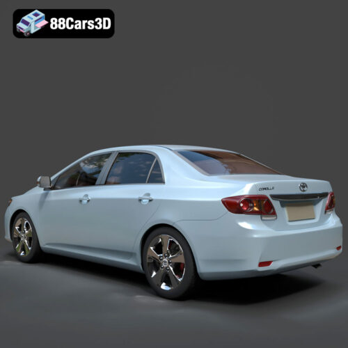 Toyota Corolla 2020 3D Model