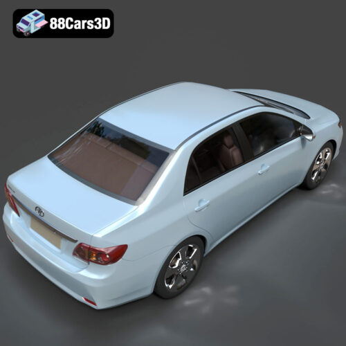 Toyota Corolla 2020 3D Model