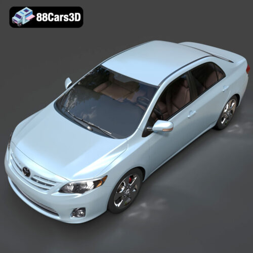 Toyota Corolla 2020 3D Model