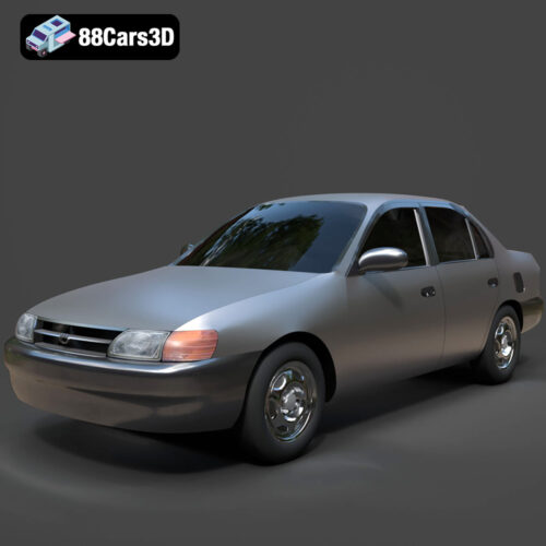 Toyota Corolla AE100 1992 3D Model