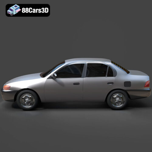 Toyota Corolla AE100 1992 3D Model
