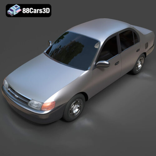 Toyota Corolla AE100 1992 3D Model